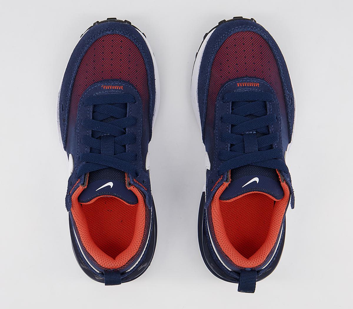 Nike Waffle One Ps Trainers Nike Waffle One Ps Trainers Midnight Navy White Orange