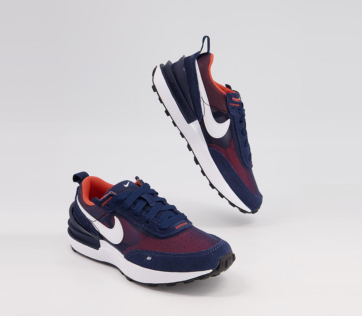 Nike Waffle One Ps Trainers Nike Waffle One Ps Trainers Midnight Navy White Orange