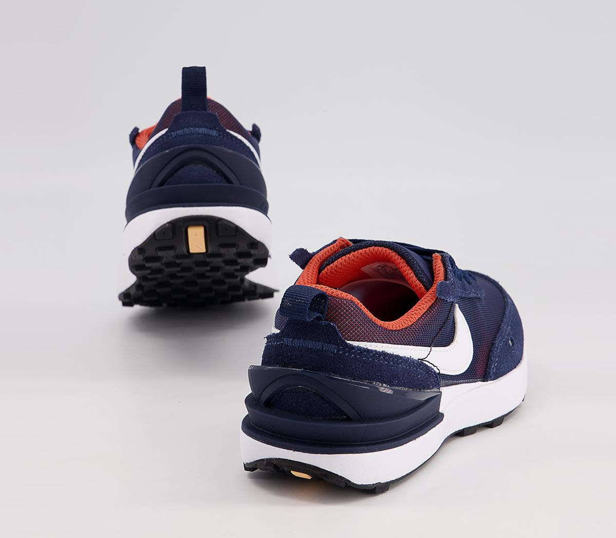 Nike Waffle One Ps Trainers Nike Waffle One Ps Trainers Midnight Navy White Orange
