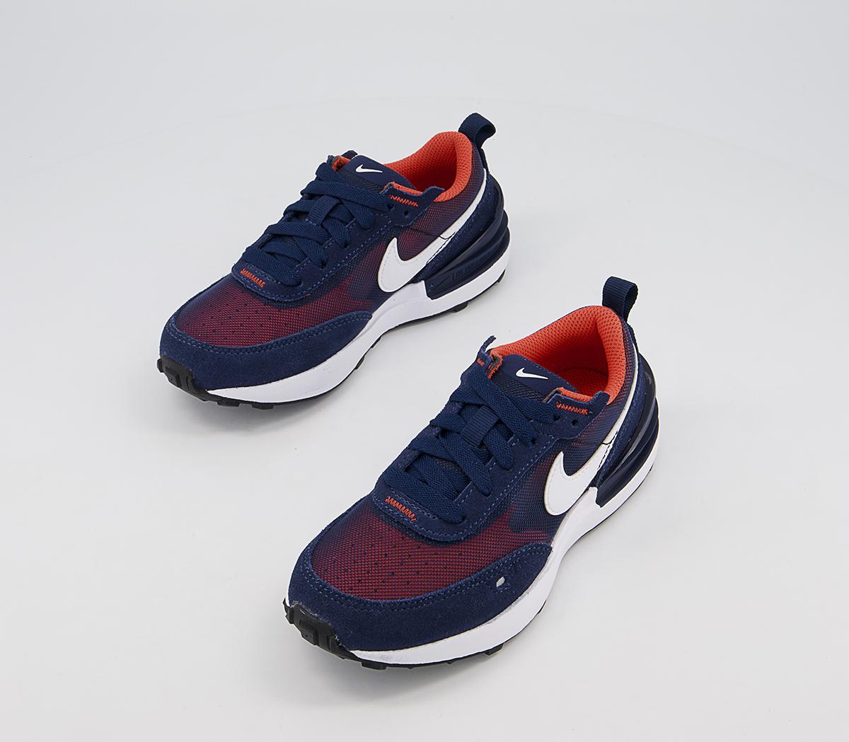 Nike Waffle One Ps Trainers Nike Waffle One Ps Trainers Midnight Navy White Orange