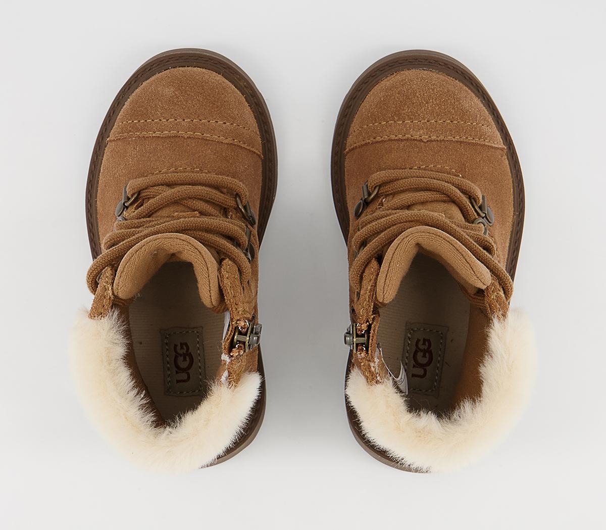 UGG Azell Hiker Infant Boots UGG Azell Hiker Infant Boots Chestnut Suede