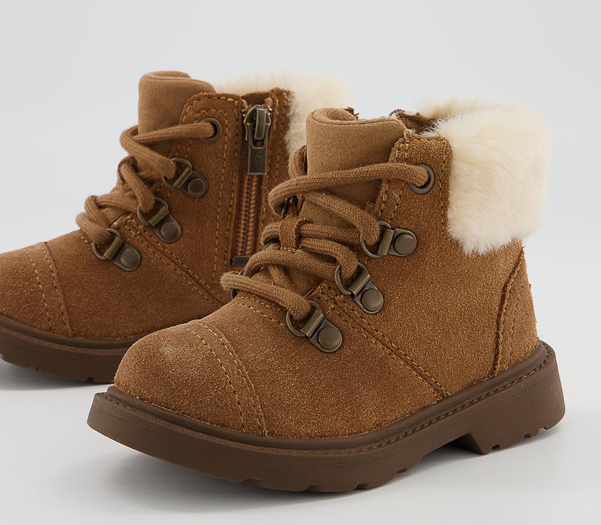 UGG Azell Hiker Infant Boots UGG Azell Hiker Infant Boots Chestnut Suede