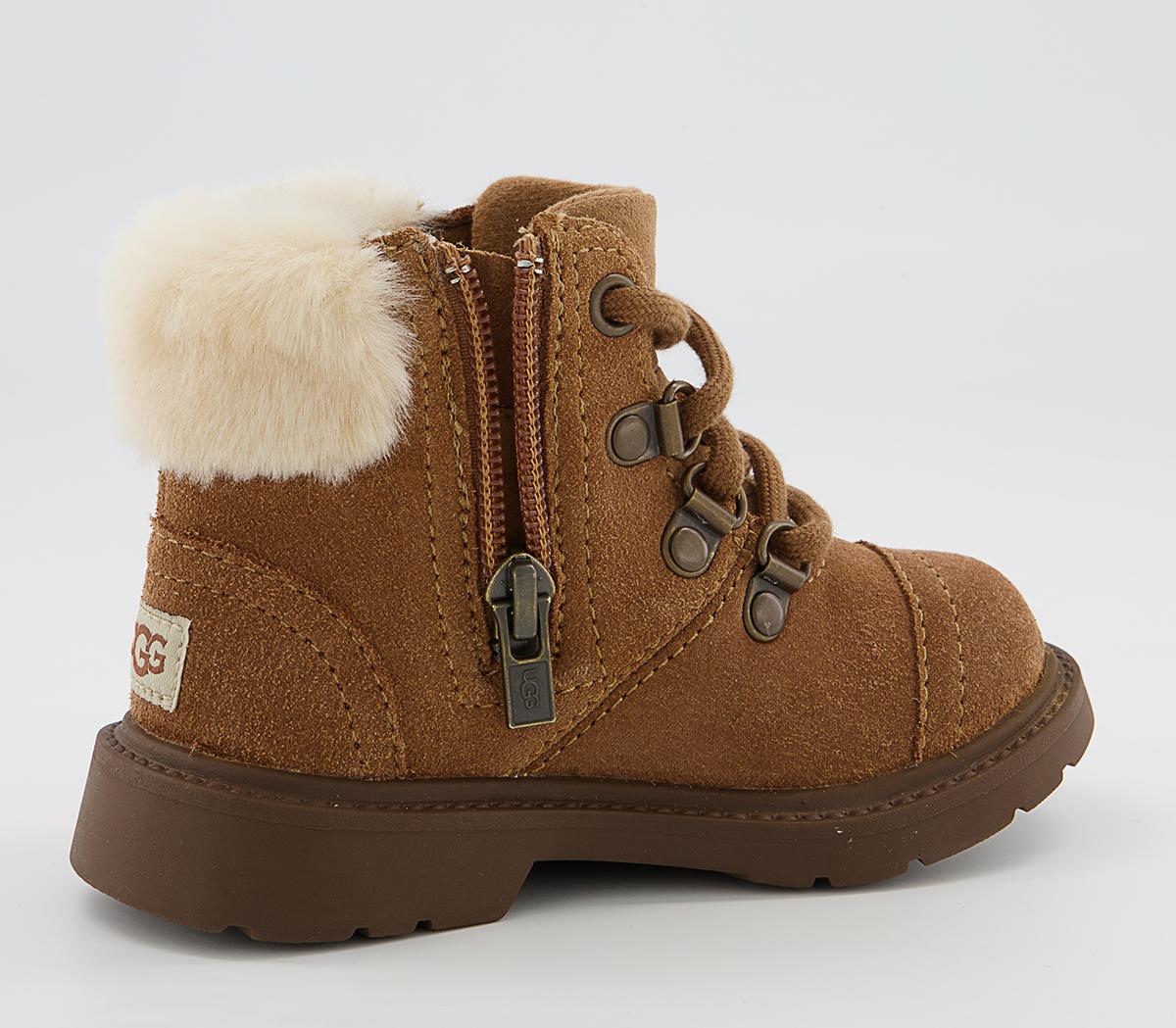 UGG Azell Hiker Infant Boots UGG Azell Hiker Infant Boots Chestnut Suede