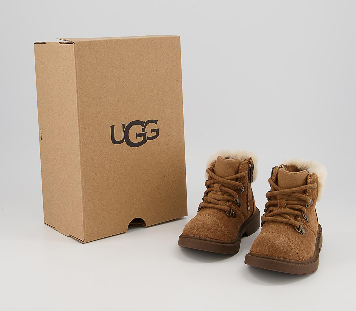 UGG Azell Hiker Infant Boots UGG Azell Hiker Infant Boots Chestnut Suede