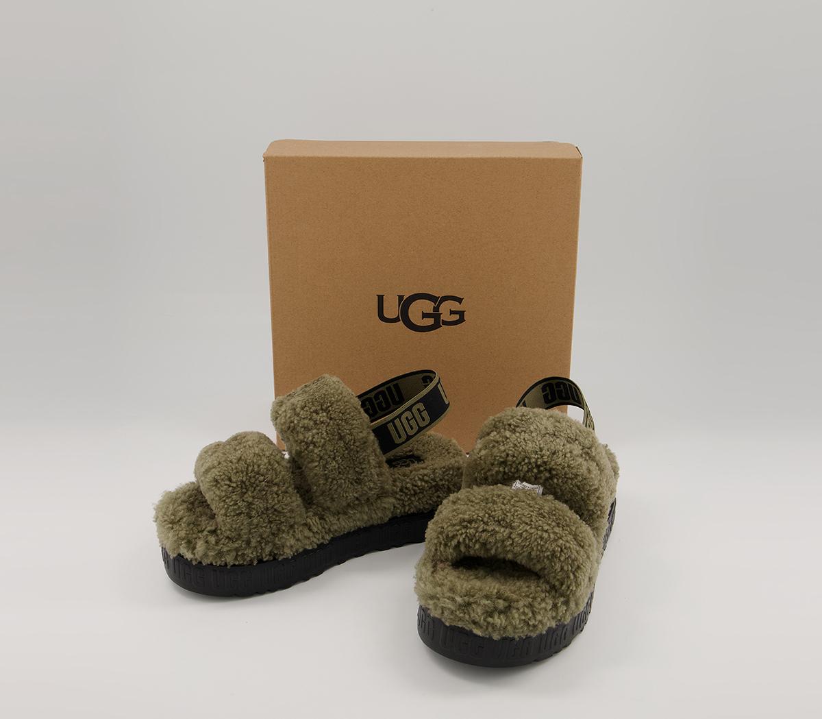 UGG Oh Flufitta Slippers UGG Oh Flufitta Slippers Burnt Olive
