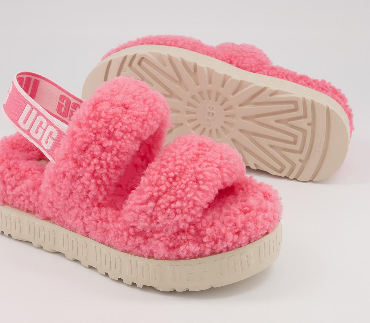 UGG Oh Flufitta Slippers UGG Oh Flufitta Slippers Pink Rose