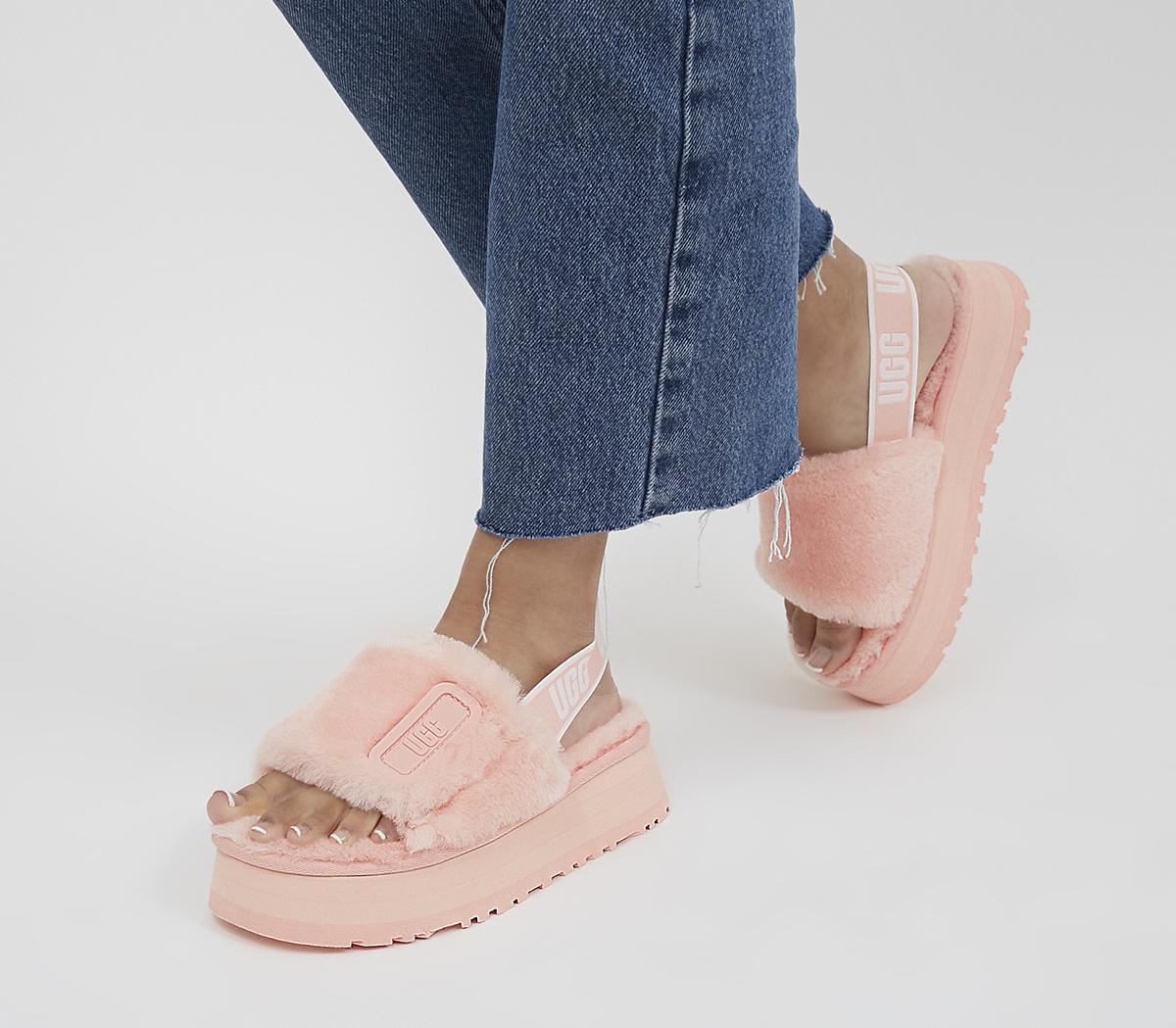 Ugg best sale pink slides