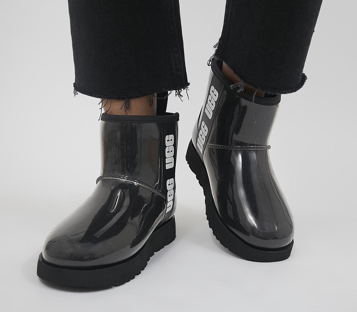 Ugg black on sale patent boots