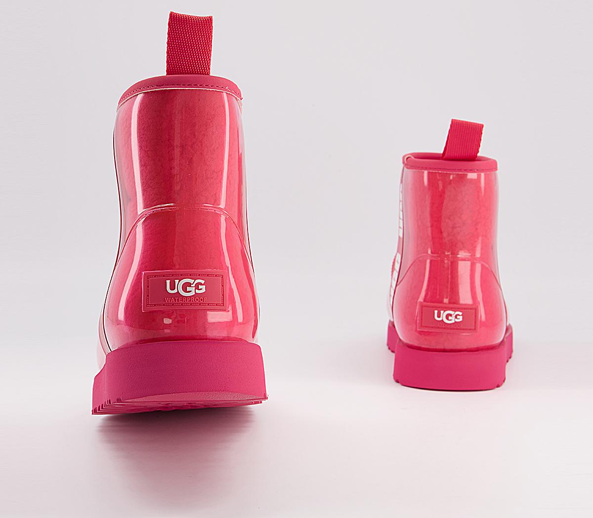 UGG Classic Clear Mini Boots UGG Classic Clear Mini Boots Hibiscus Pink