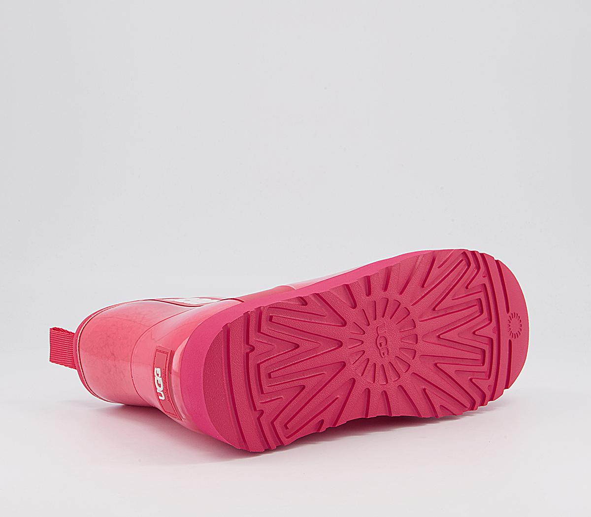 UGG Classic Clear Mini Boots UGG Classic Clear Mini Boots Hibiscus Pink