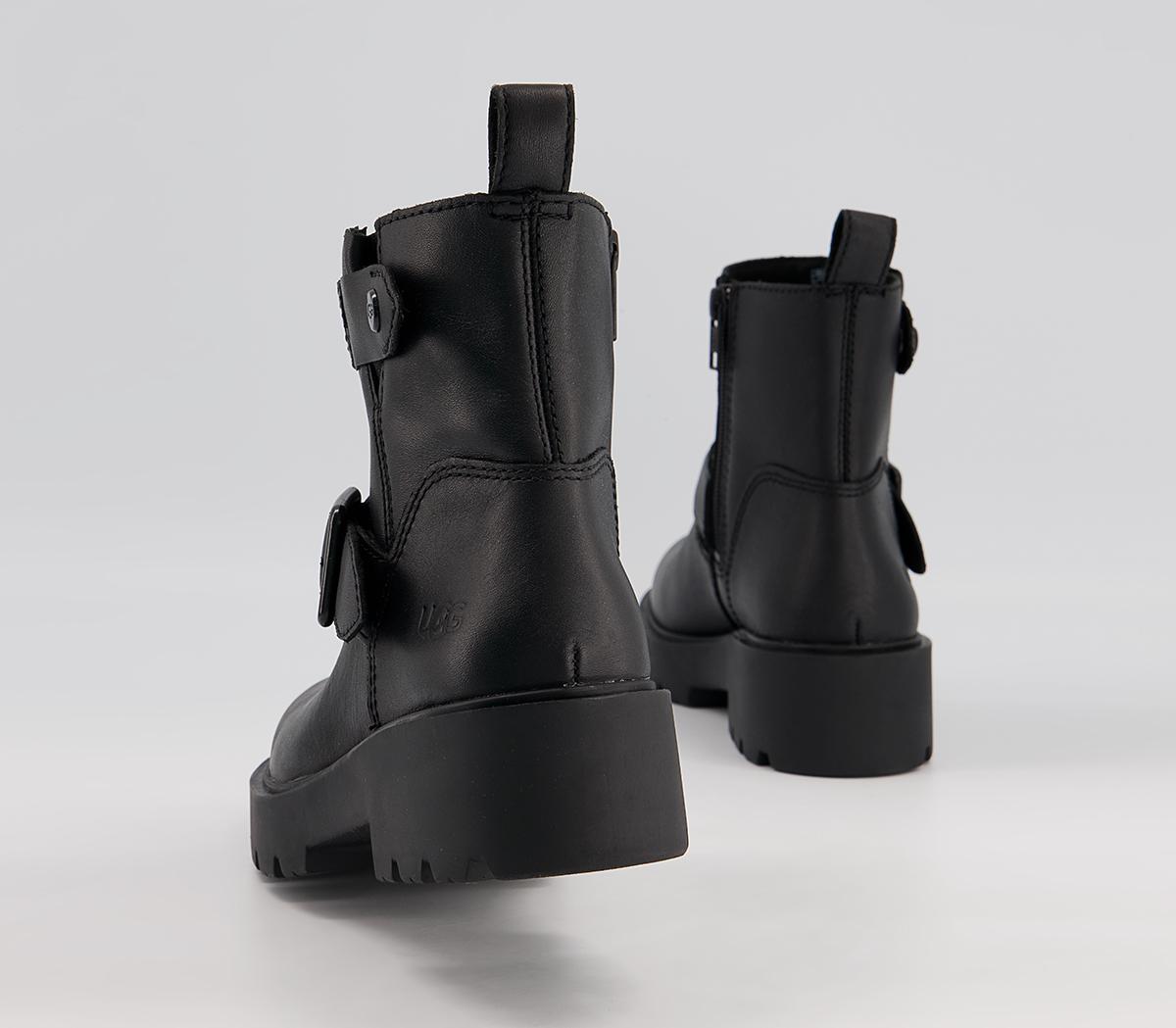 UGG Saoirse Buckle Boots UGG Saoirse Buckle Boots Black