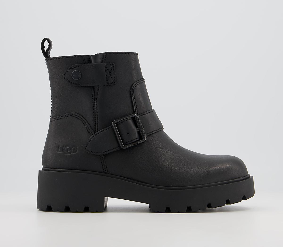 UGG Saoirse Buckle Boots UGG Saoirse Buckle Boots Black