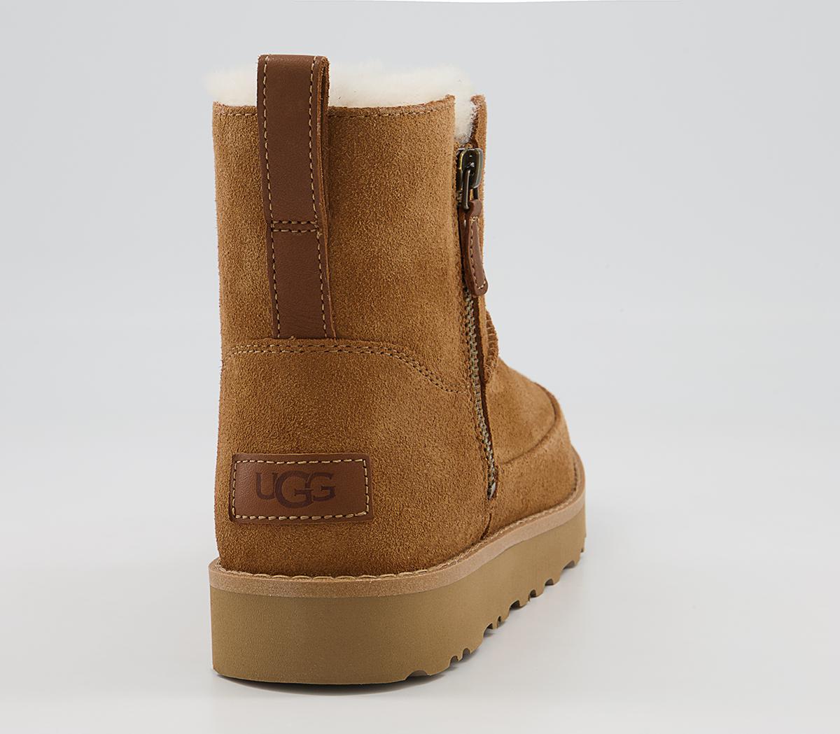 UGG Classic Zip Mini Boots UGG Classic Zip Mini Boots Chestnut