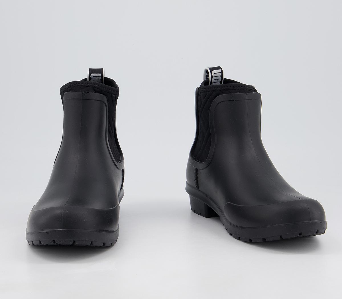 UGG Chevonne Welly Chelsea Boots UGG Chevonne Welly Chelsea Boots Black