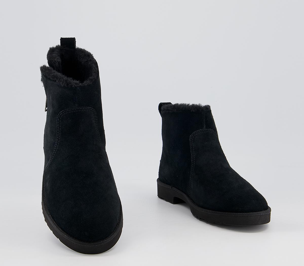UGGRomely Zip Boots UGGRomely Zip BootsBlack