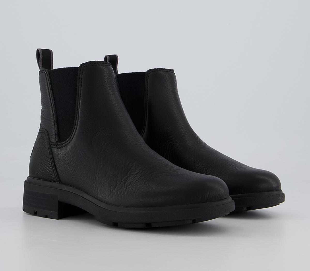 UGG Harrison Chelsea Boots Black - Women’s Sustainable Materials