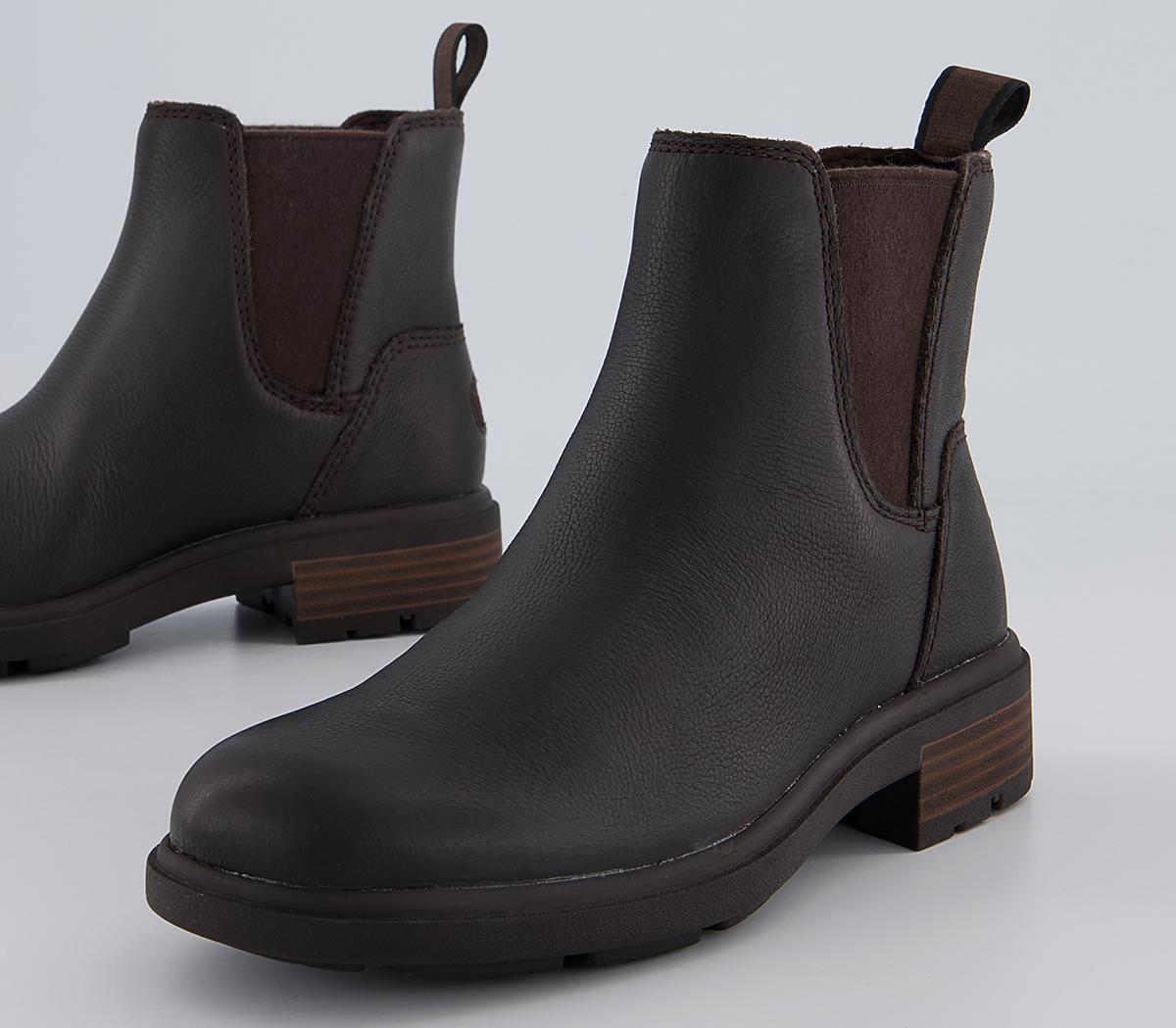 UGG Harrison Chelsea Boots Stout Brown - Women's Ankle Boots