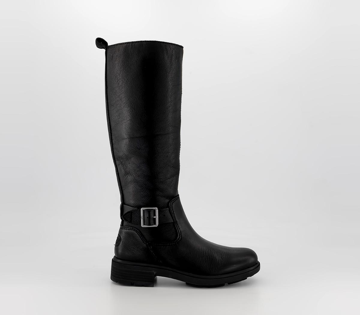 UGG Harrison Tall Boots Black - Women’s Sustainable Materials