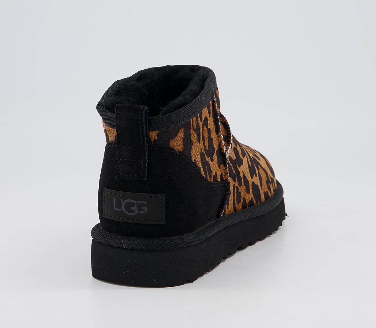 UGG Ultra Mini Panther Print Boots UGG Ultra Mini Panther Print Boots Butterscotch