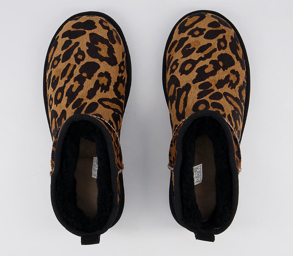 UGG Ultra Mini Panther Print Boots UGG Ultra Mini Panther Print Boots Butterscotch