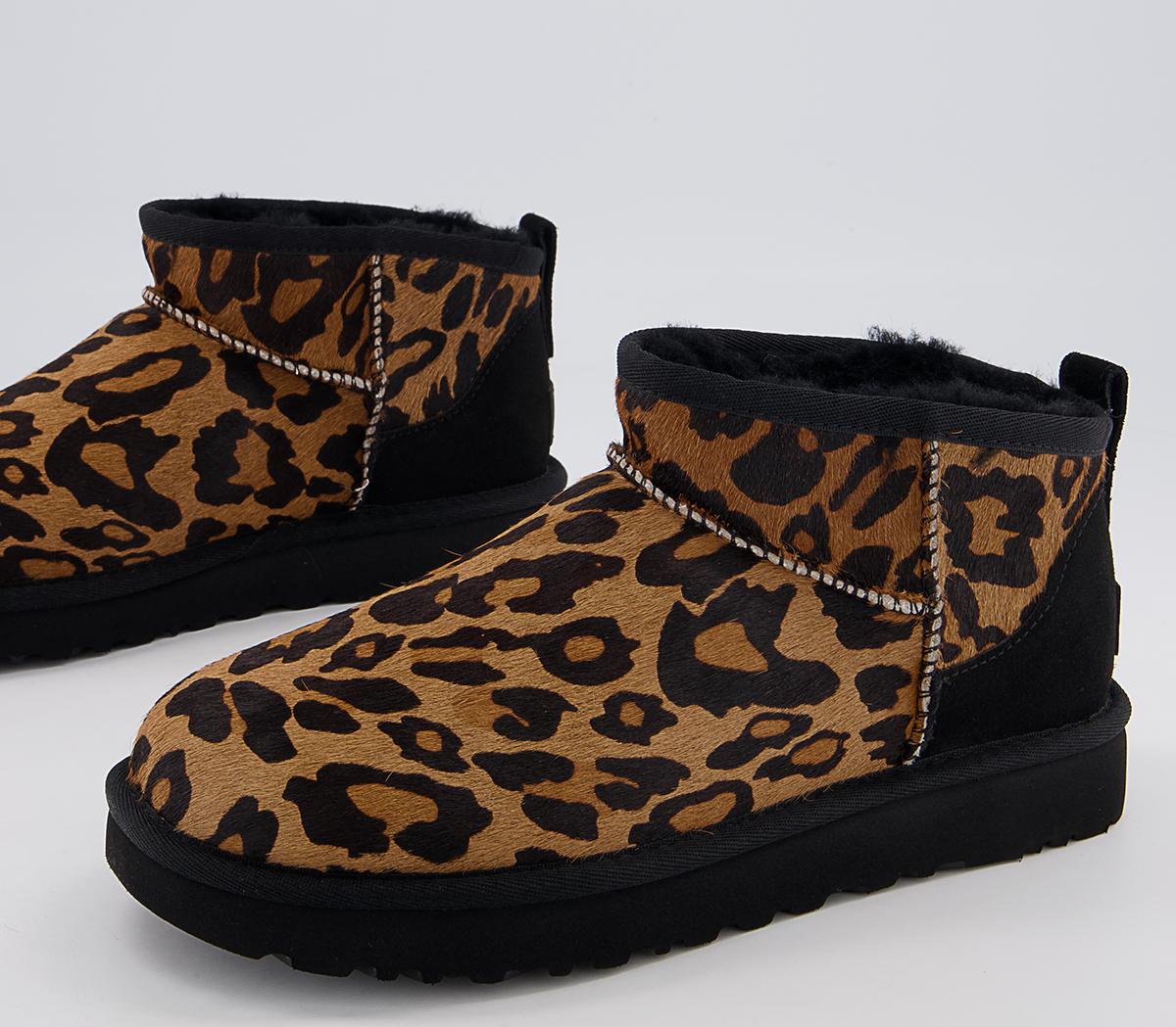 UGG Ultra Mini Panther Print Boots UGG Ultra Mini Panther Print Boots Butterscotch