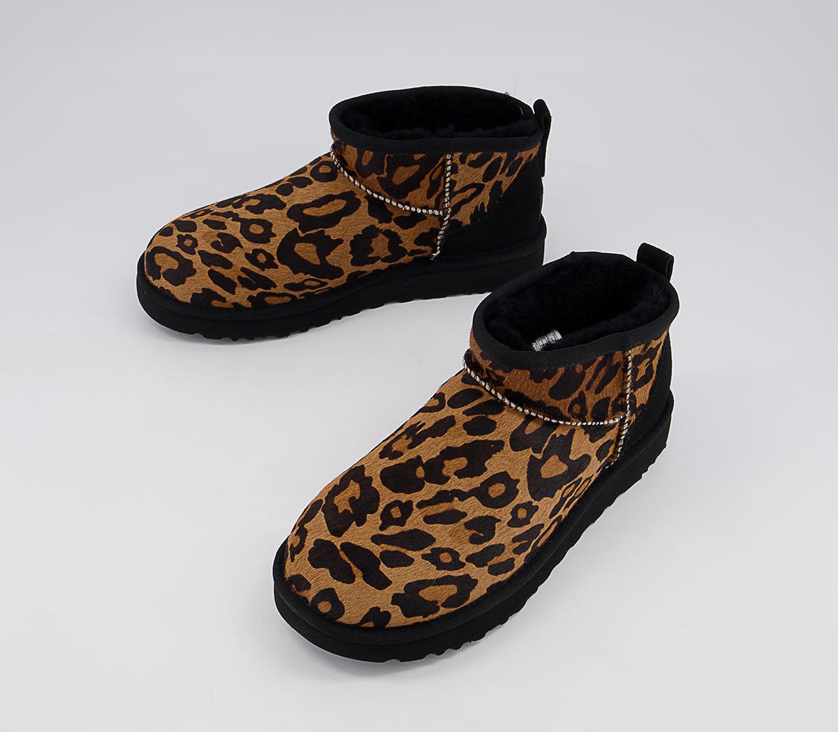 UGG Ultra Mini Panther Print Boots UGG Ultra Mini Panther Print Boots Butterscotch
