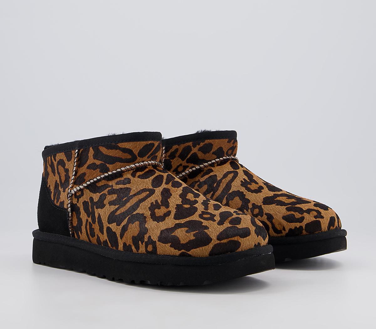 UGG Ultra Mini Panther Print Boots UGG Ultra Mini Panther Print Boots Butterscotch