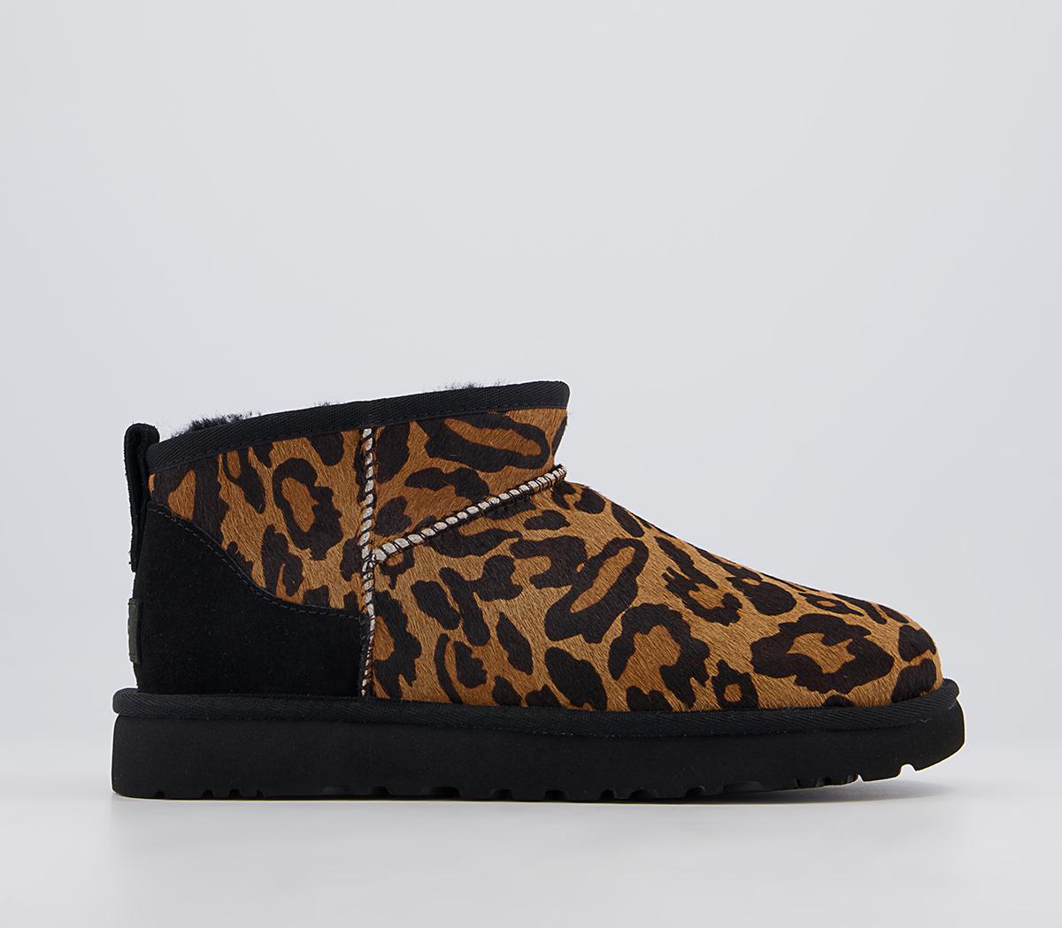UGG Ultra Mini Panther Print Boots UGG Ultra Mini Panther Print Boots Butterscotch