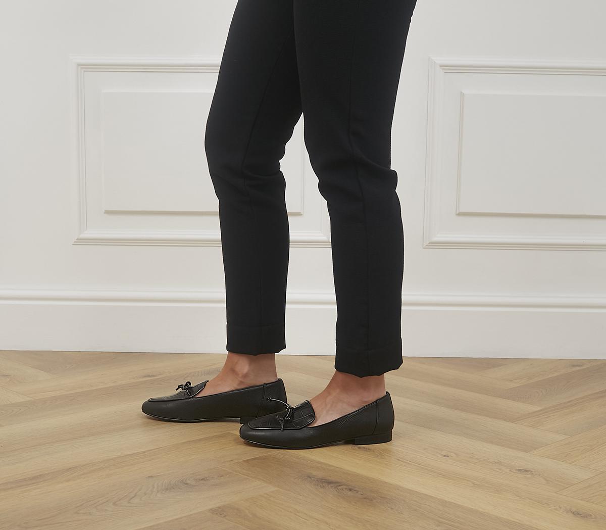 Office bow sale loafers