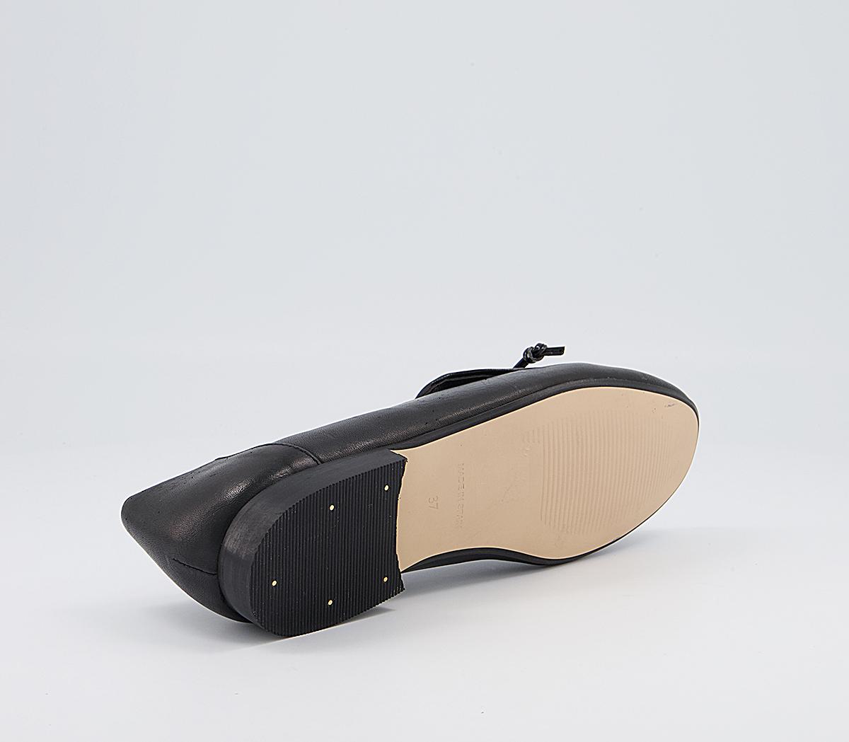 Office Finesse Soft Bow Loafers Office Finesse Soft Bow Loafers Black Leather Croc Mix