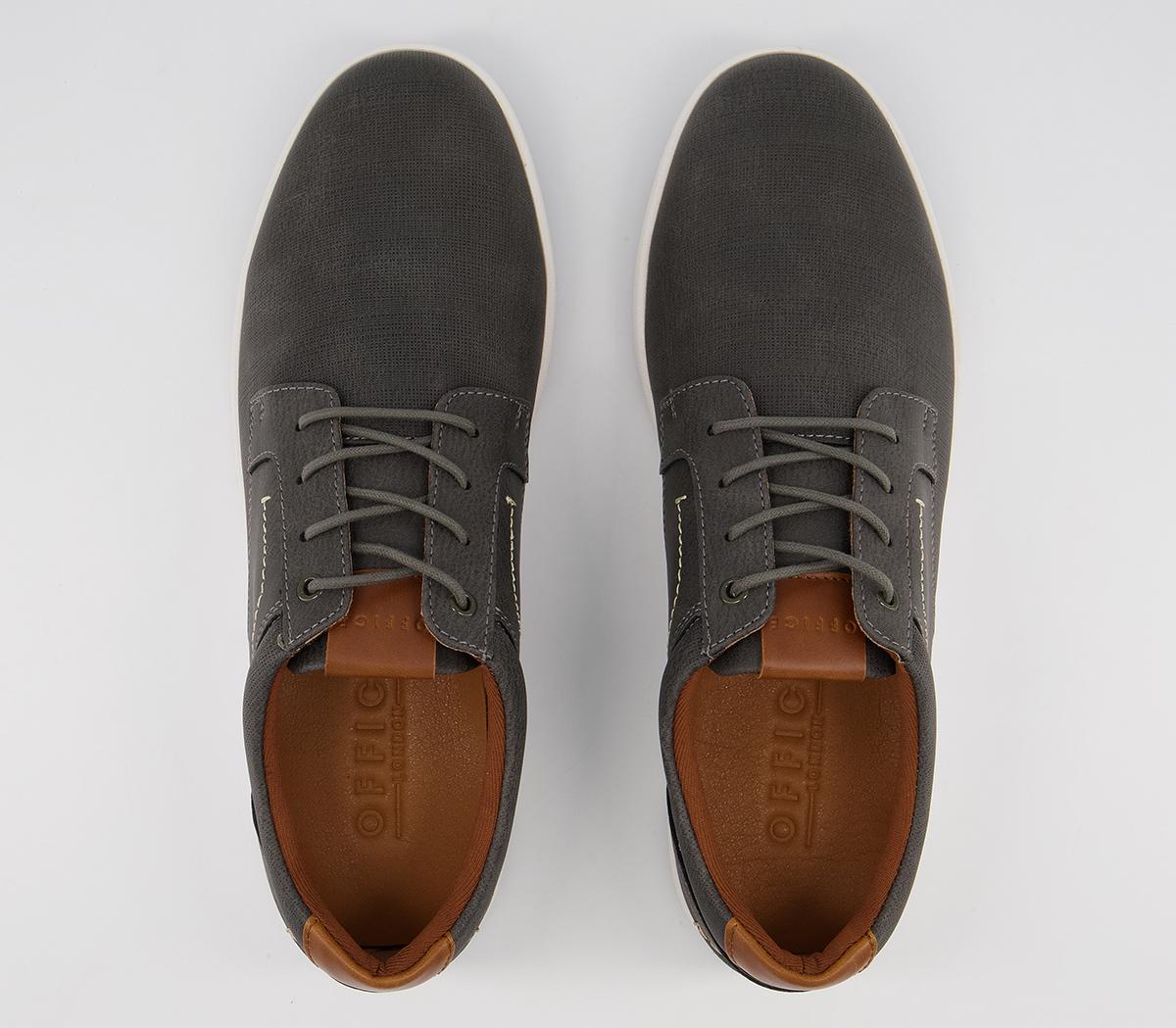 OFFICE Clifton Smart Casual Trainers OFFICE Clifton Smart Casual Trainers Grey
