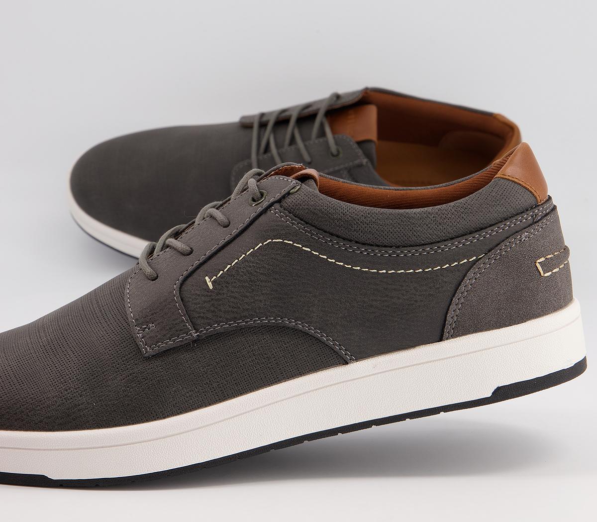 OFFICE Clifton Smart Casual Trainers OFFICE Clifton Smart Casual Trainers Grey