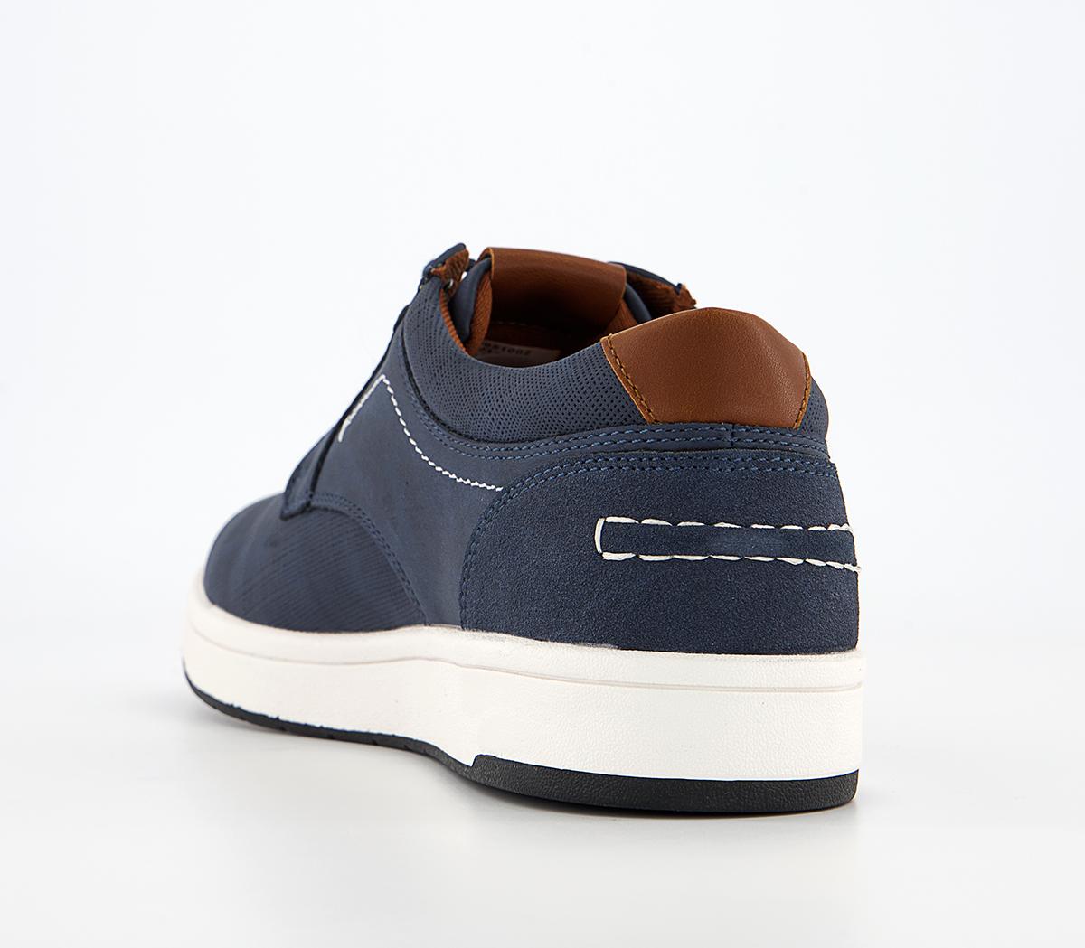 Office Clifton Smart Casual Trainers Office Clifton Smart Casual Trainers Navy