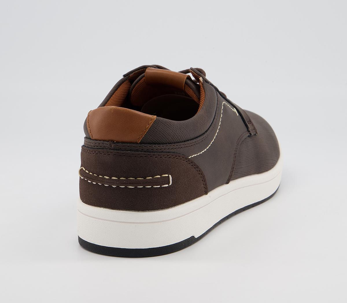 Office Clifton Smart Casual Trainers Office Clifton Smart Casual Trainers Brown