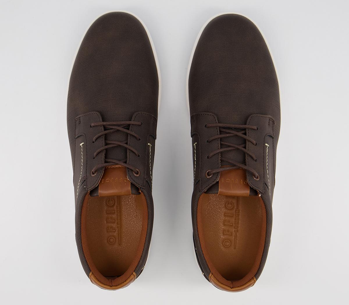 Office Clifton Smart Casual Trainers Office Clifton Smart Casual Trainers Brown
