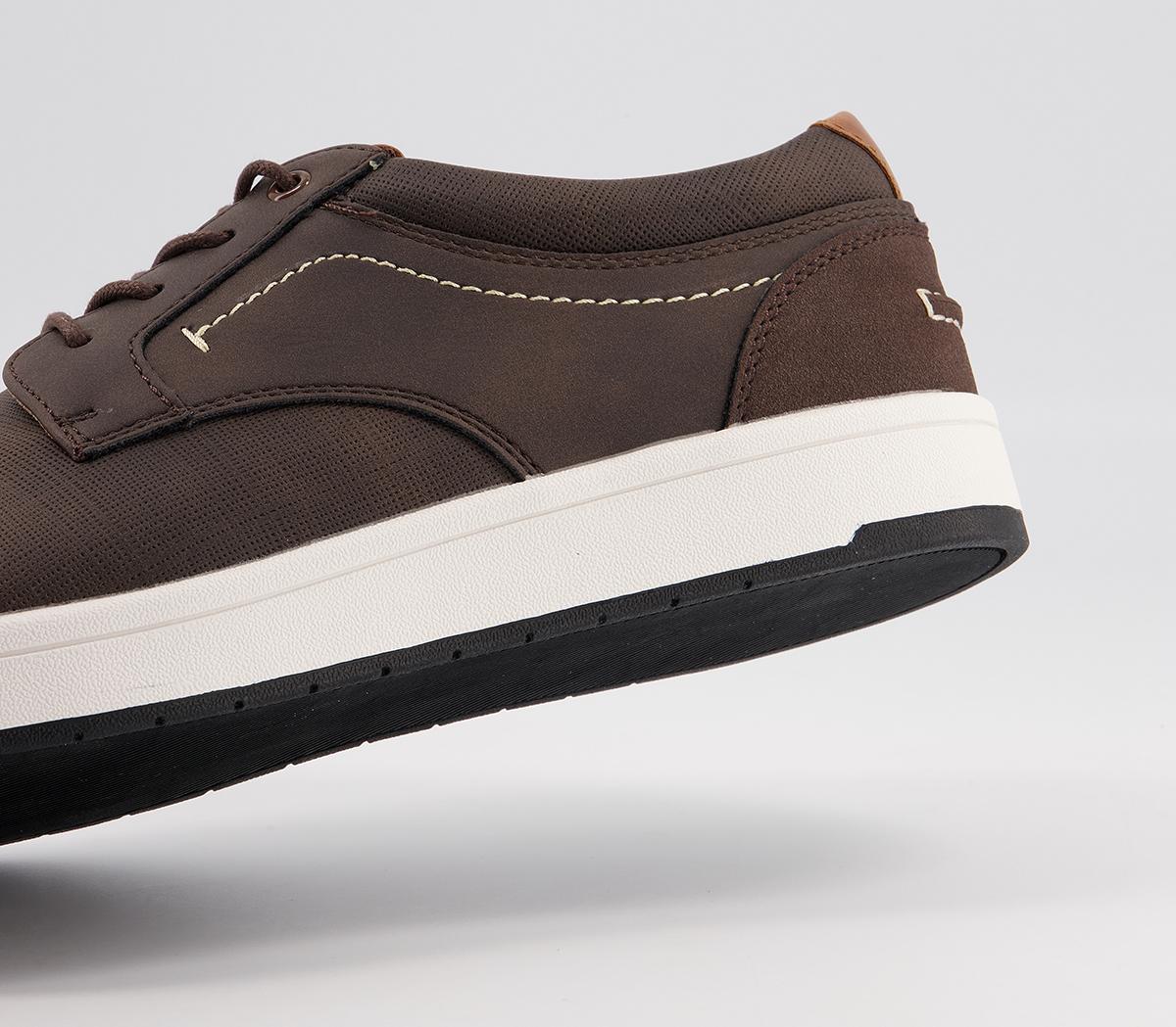 Office Clifton Smart Casual Trainers Office Clifton Smart Casual Trainers Brown