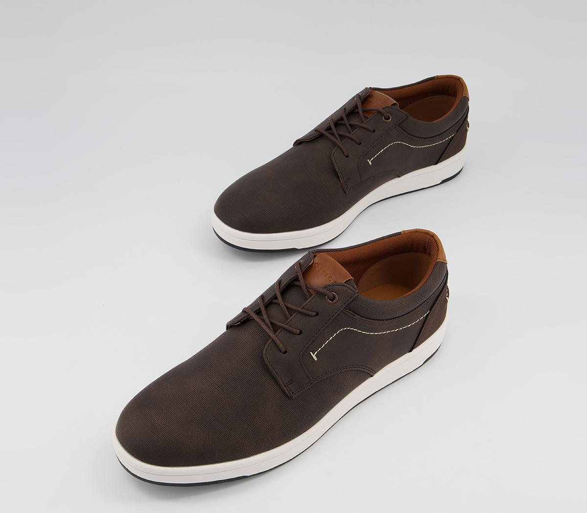 Office Clifton Smart Casual Trainers Office Clifton Smart Casual Trainers Brown