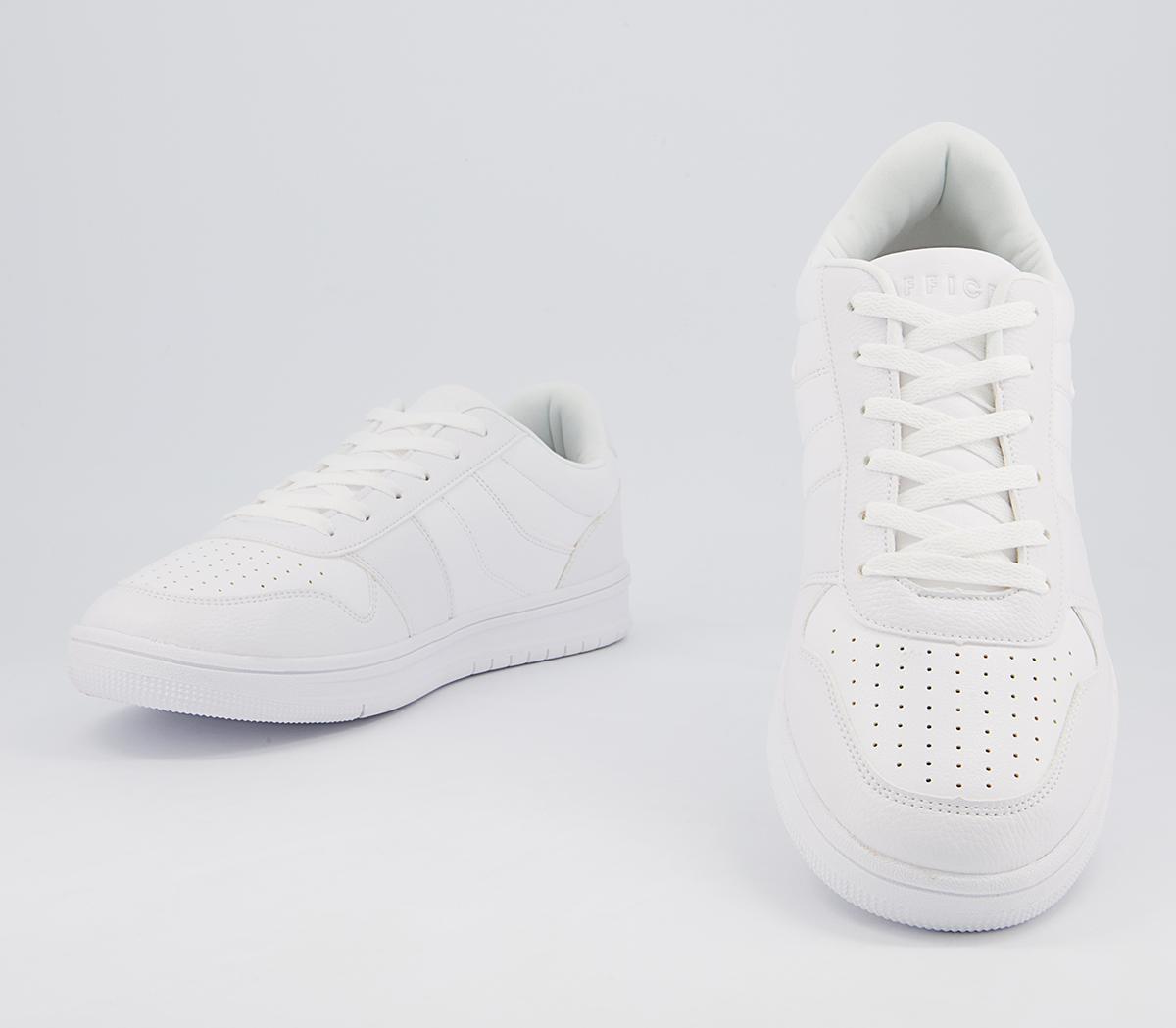 Office Compton Low Basketball Trainers Office Compton Low Basketball Trainers White