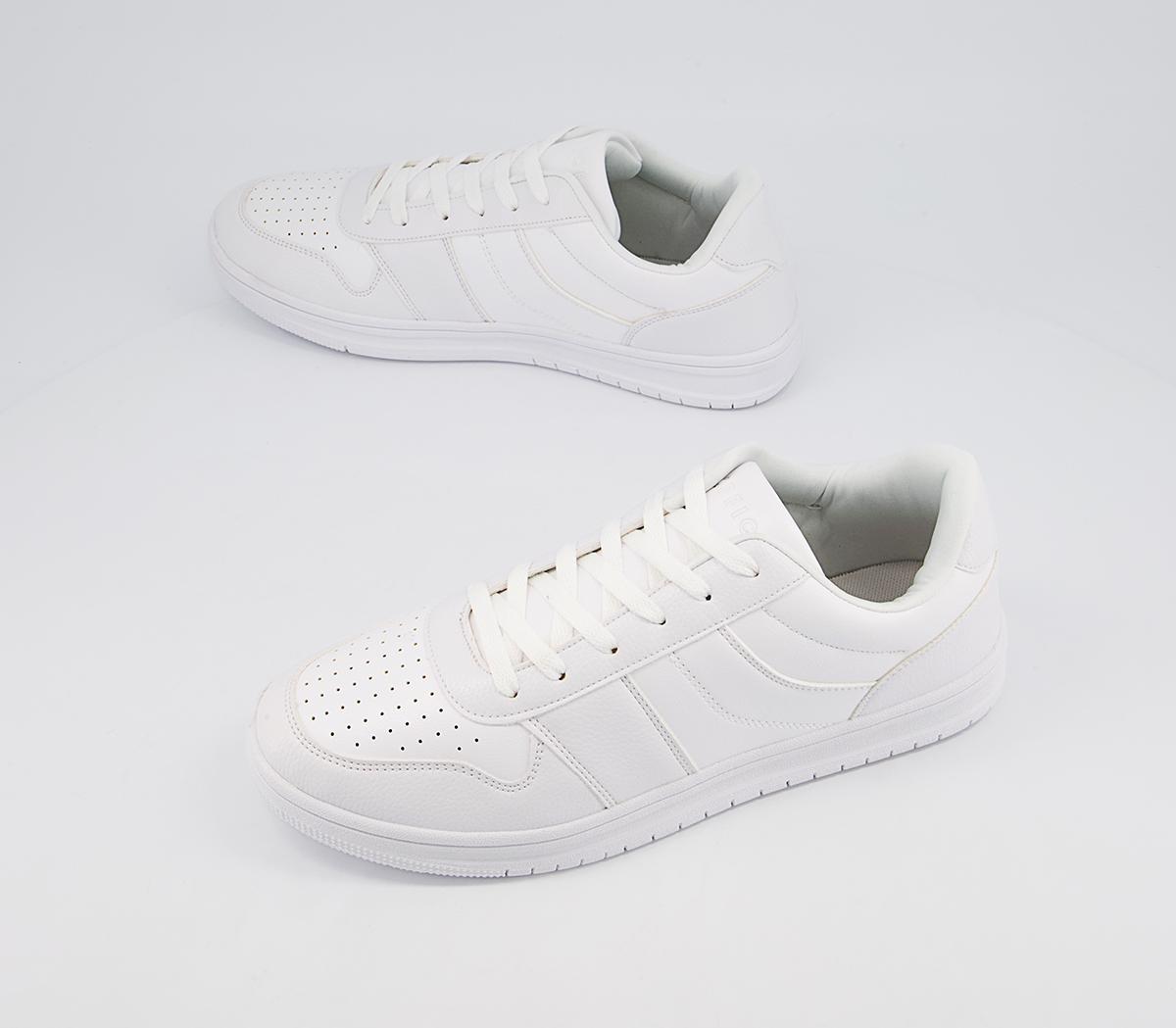 Office Compton Low Basketball Trainers Office Compton Low Basketball Trainers White