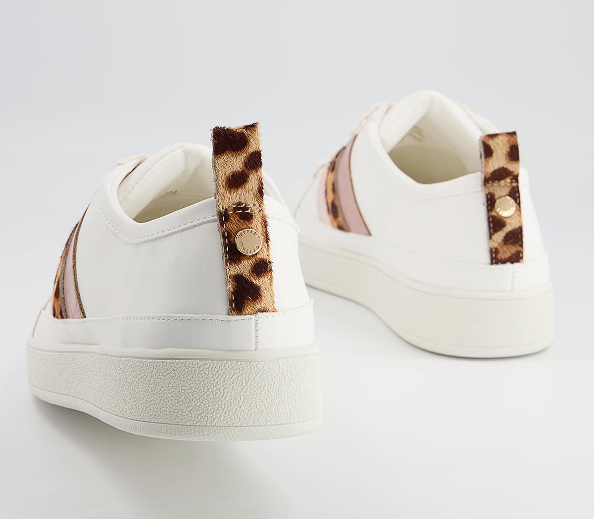 Office Finale Side Detail Lace Up Trainers Office Finale Side Detail Lace Up Trainers White Mix