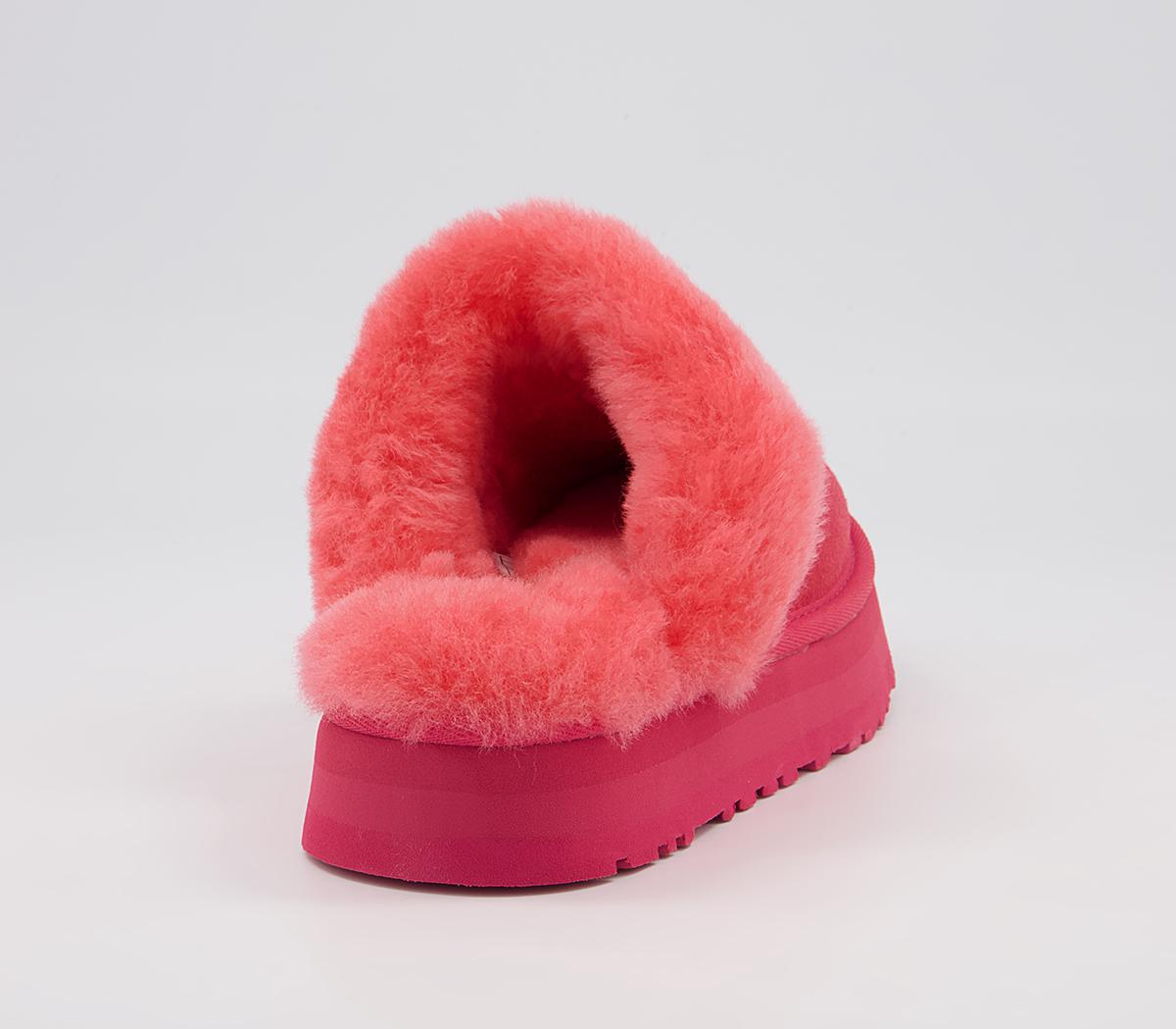 UGG Disquette Slippers Hibiscus Pink - Flat Shoes for Women