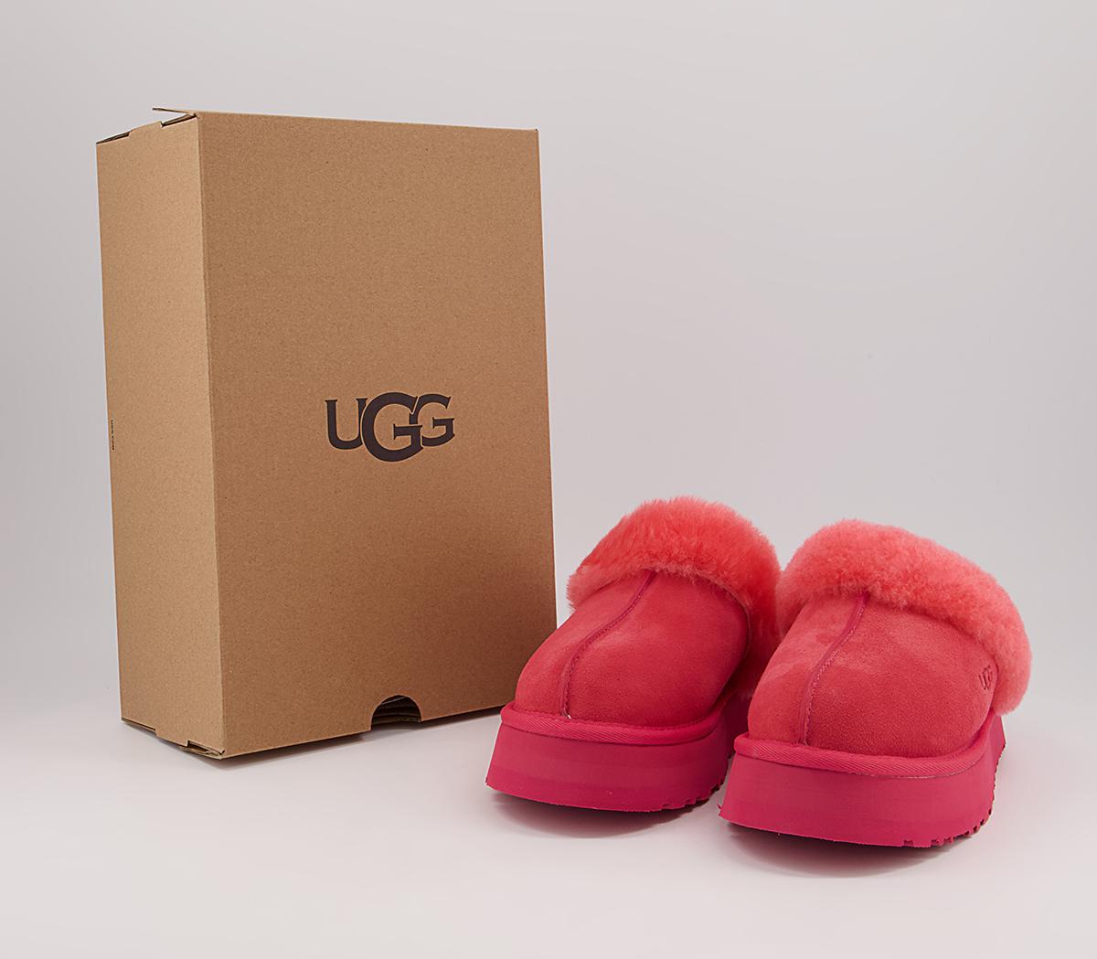 UGG Disquette Slippers UGG Disquette Slippers Hibiscus Pink