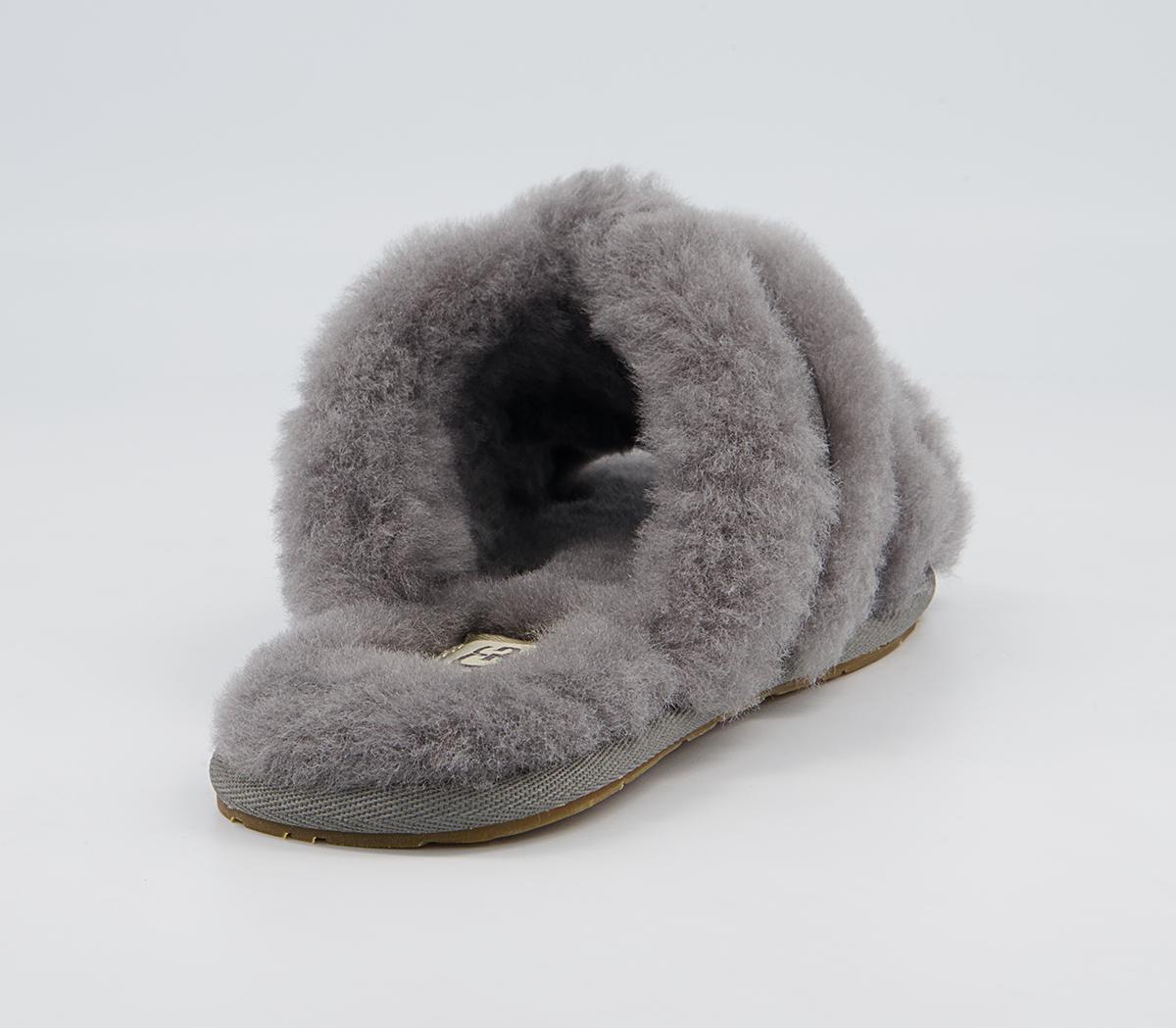 UGG Scuffita Slippers Charcoal - Women’s Sustainable Materials