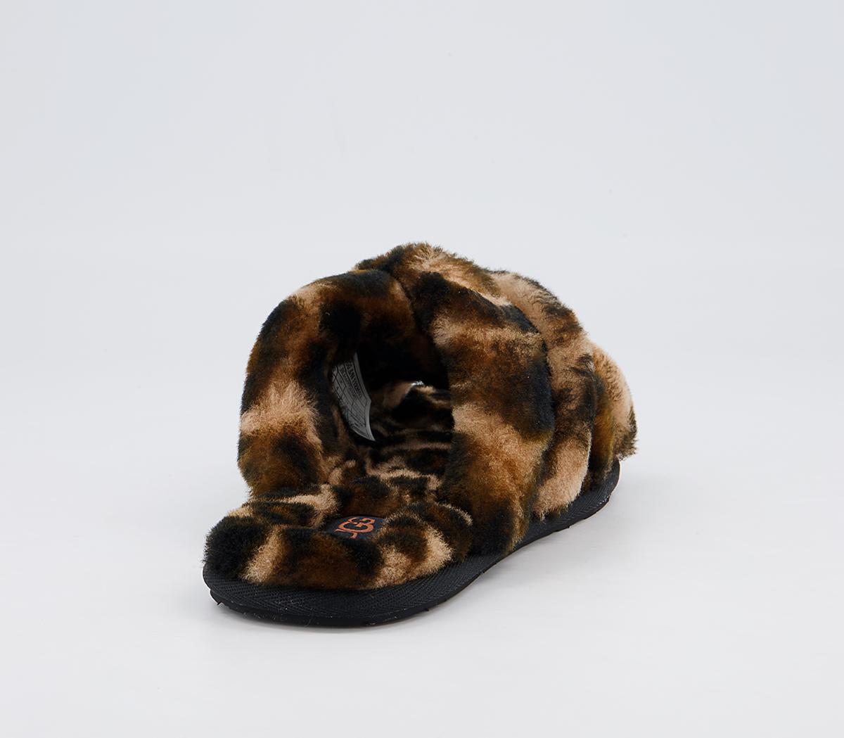 UGG Scuffita Panther Print Slippers UGG Scuffita Panther Print Slippers Butterscotch