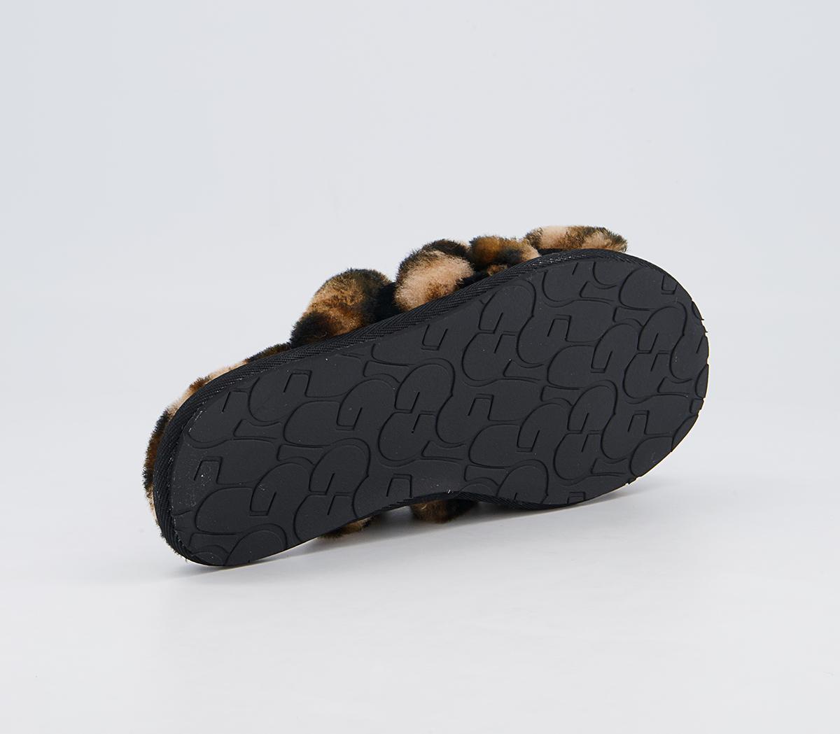 UGG Scuffita Panther Print Slippers UGG Scuffita Panther Print Slippers Butterscotch
