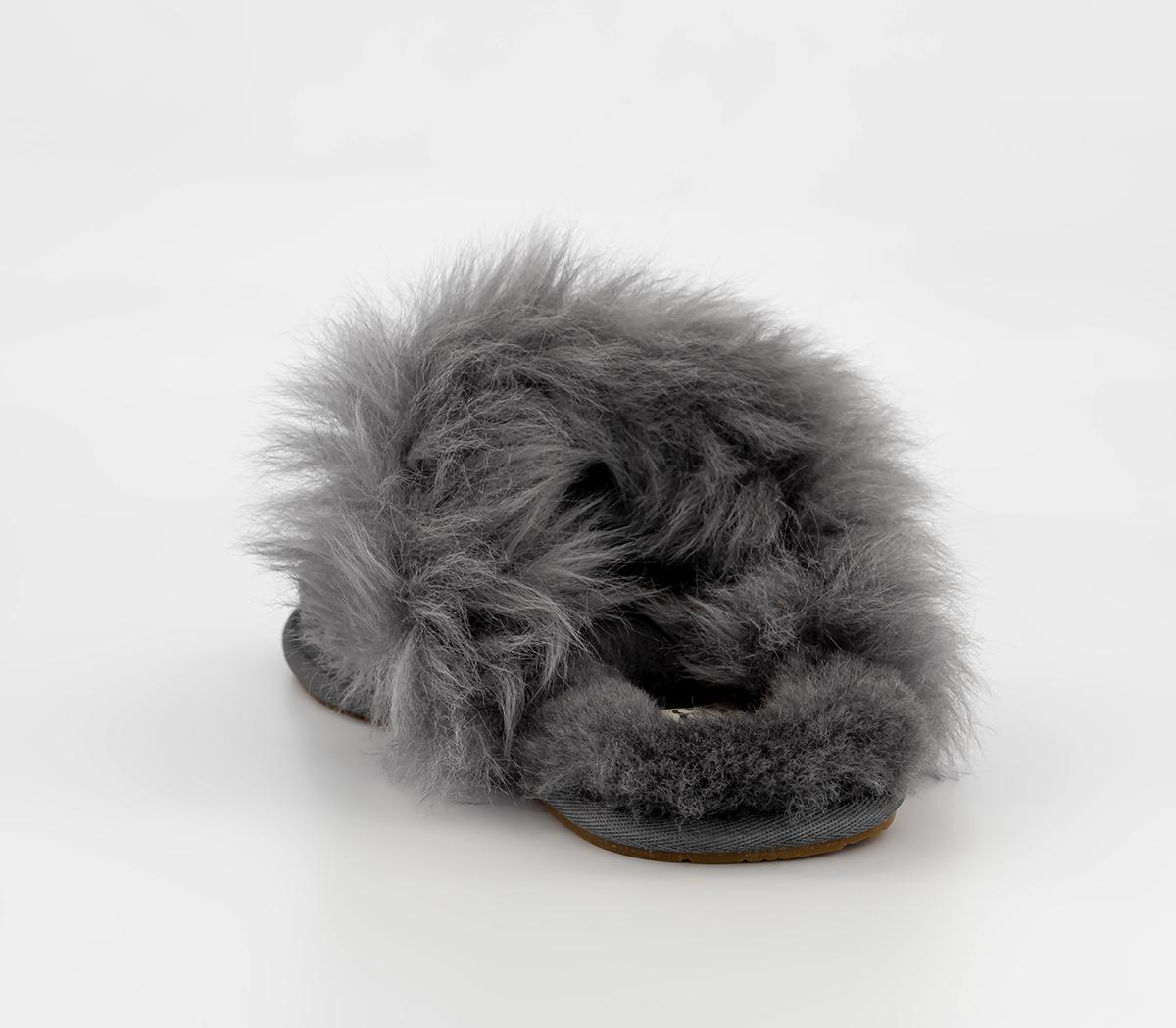 UGG Scuff Sis Slippers UGG Scuff Sis Slippers Charcoal