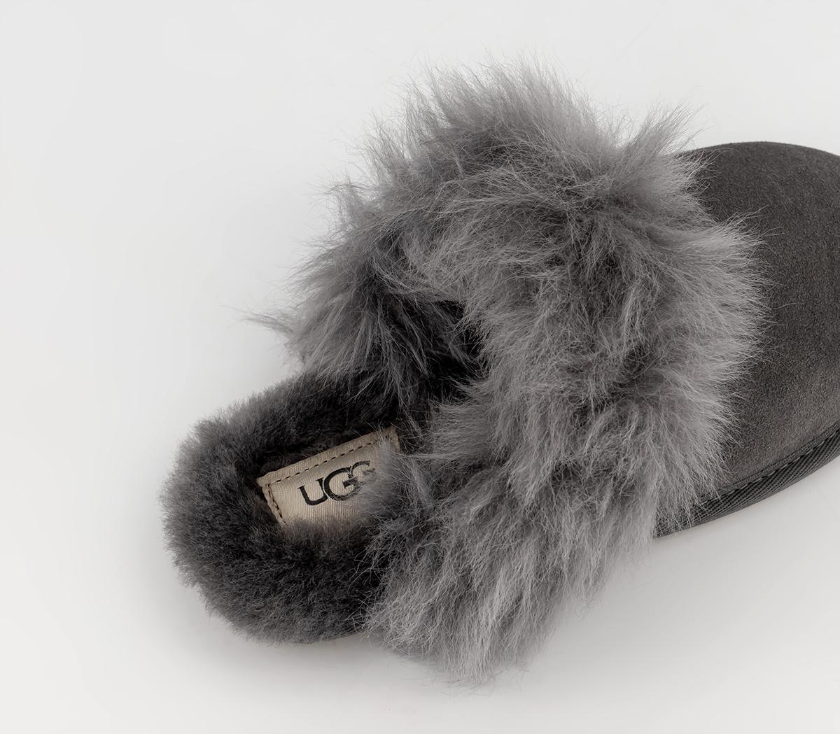 UGG Scuff Sis Slippers UGG Scuff Sis Slippers Charcoal