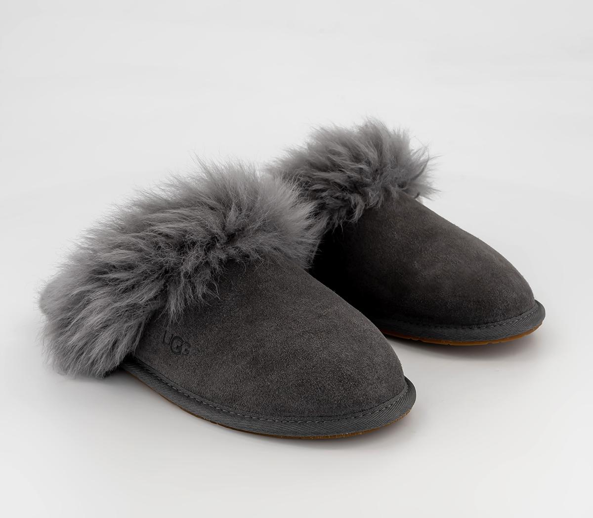 UGG Scuff Sis Slippers UGG Scuff Sis Slippers Charcoal