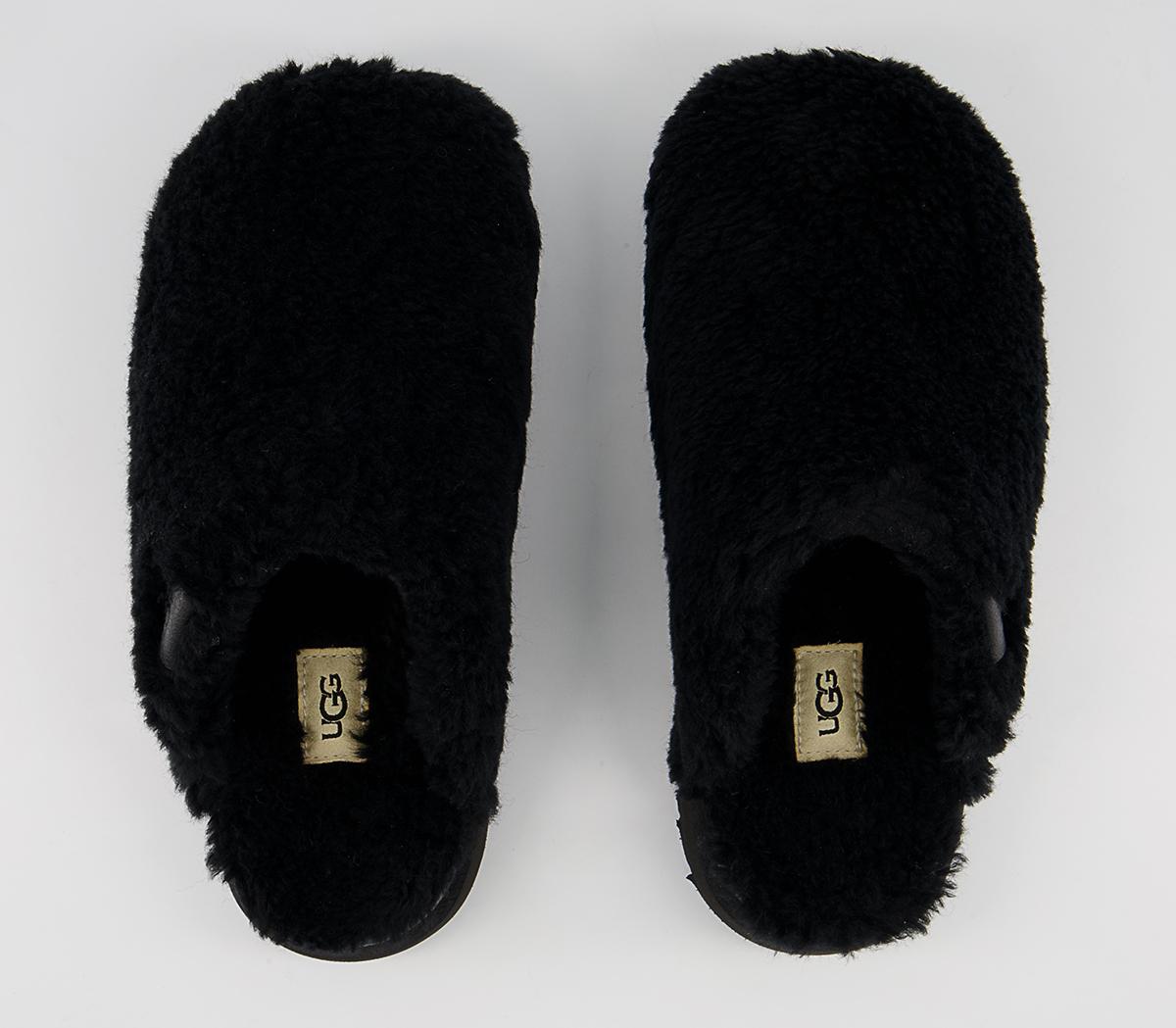 UGG Fuzz Sugar Slides UGG Fuzz Sugar Slides Black