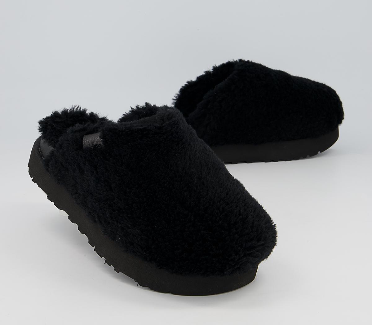 UGG Fuzz Sugar Slides UGG Fuzz Sugar Slides Black